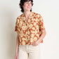 TOAD&CO Women's Fletcher Short Sleeve Shirt Umber Large Floral Print