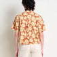 TOAD&CO Women's Fletcher Short Sleeve Shirt Umber Large Floral Print