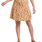 Toad&Co Women's Chaka Skirt Mango Daisy Field Print