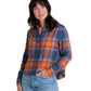 Toad Women's Re - Form Flannel Boxy LS Shirt Ink Ombre - Brekken's