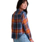 Toad Women's Re - Form Flannel Boxy LS Shirt Ink Ombre - Brekken's