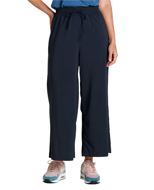 Toad&Co Women's Sunkissed Wide Leg Pant Black - Brekken's