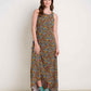 TOAD&CO Women's Sunkissed Maxi Dress Black Micro Floral Print