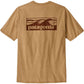 Patagonia Men's Boardshort Logo Pocket Responsibili-Tee Talon Gold