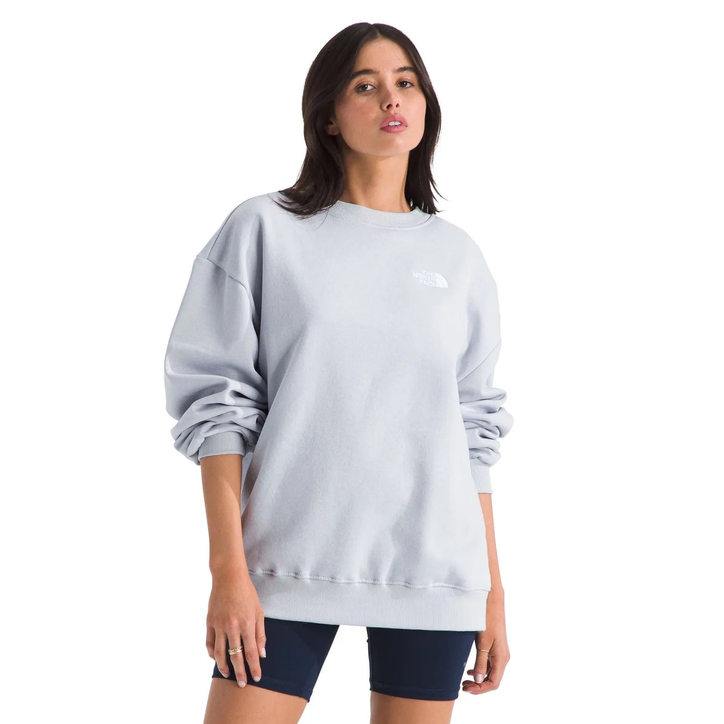 The North Face Women's Evolution Oversized Crew Mystic Haze