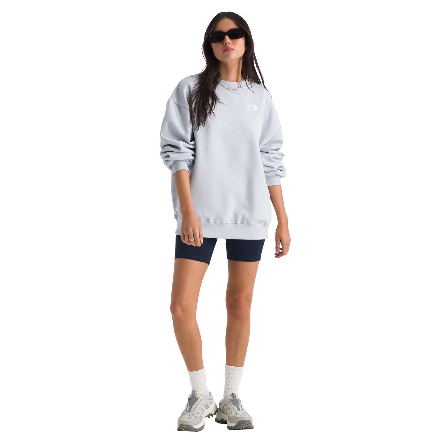 The North Face Women's Evolution Oversized Crew Mystic Haze