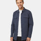 Tentree Men's Colville Quilted Shacket Midnight Blue Heather