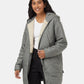 Tentree Women's Recycled Boucle Reversible Long Jacket Mineral/Pale Oak