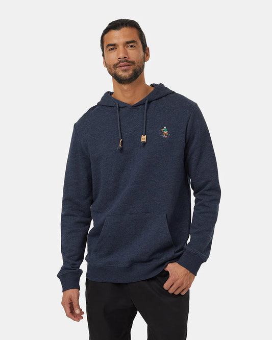 Tentree Men's Sasquatch Hoodie Midnight Blue Heather/Hockey