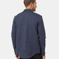 Tentree Men's Colville Quilted Shacket Midnight Blue Heather