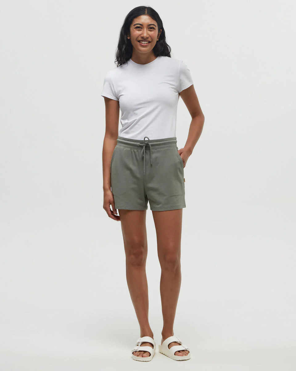 Tentree Women's Fulton Short Agave Green