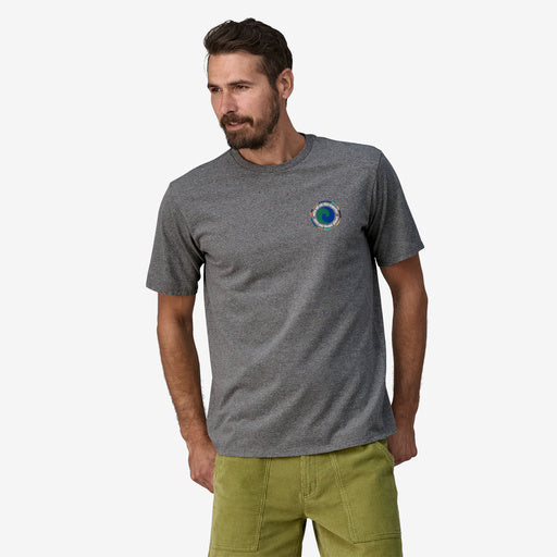 Patagonia Men's Unity Fitz Responsibili Tee Gravel Heather