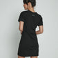 7Diamonds Women's Core T-shirt Dress Black