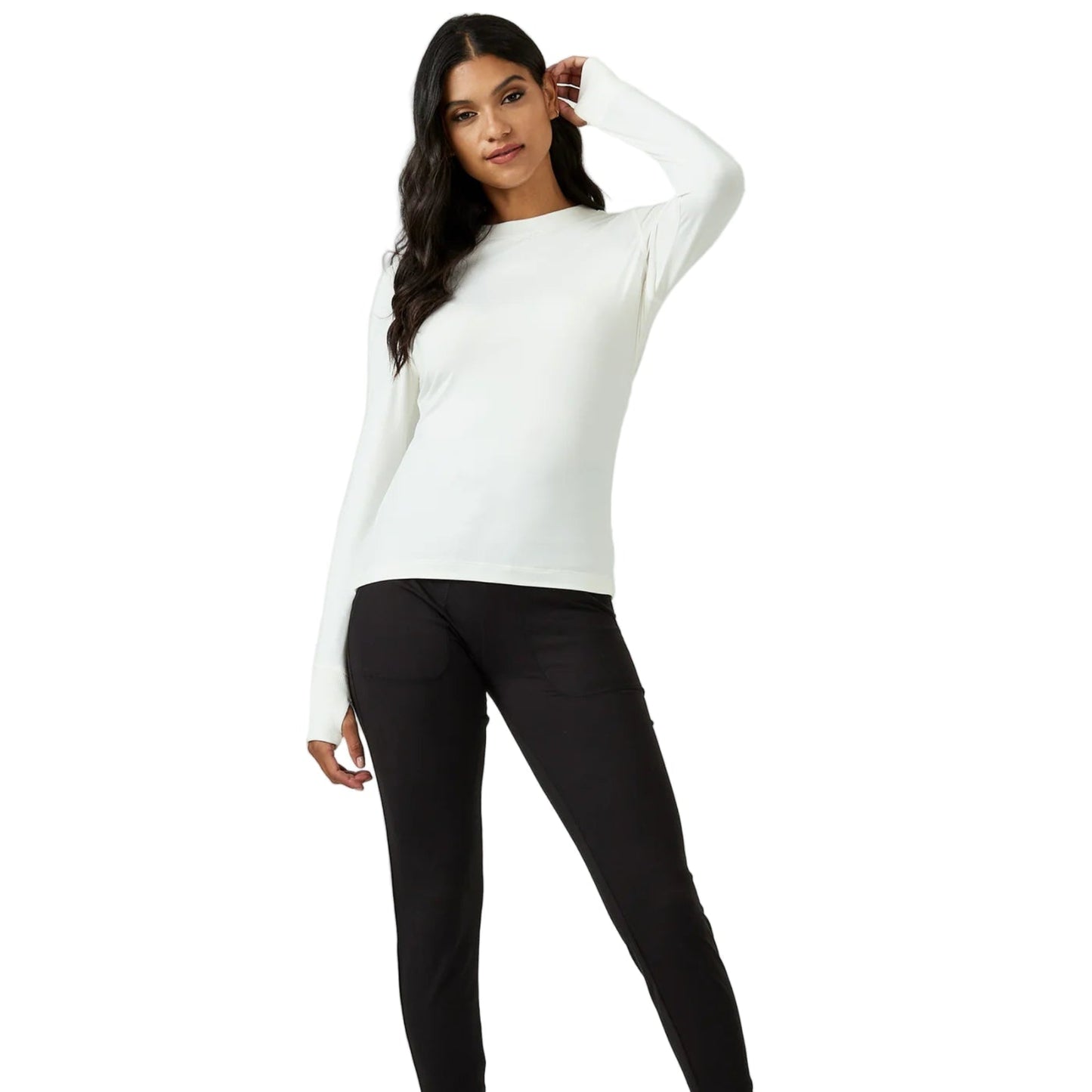 7 Diamonds Women’s Core Long Sleeve Ivory