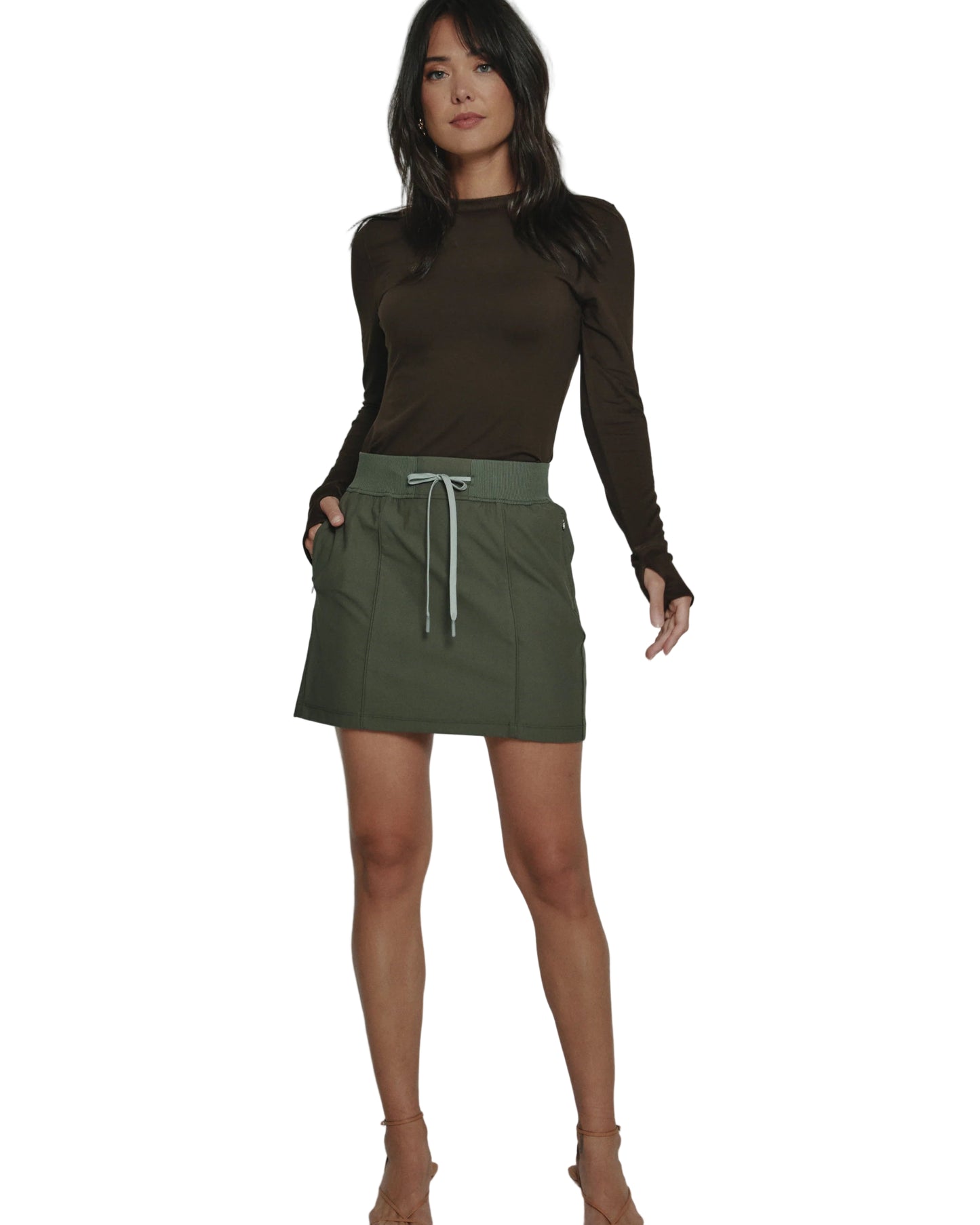 7 Diamonds Women’s Core Long Sleeve Mocha
