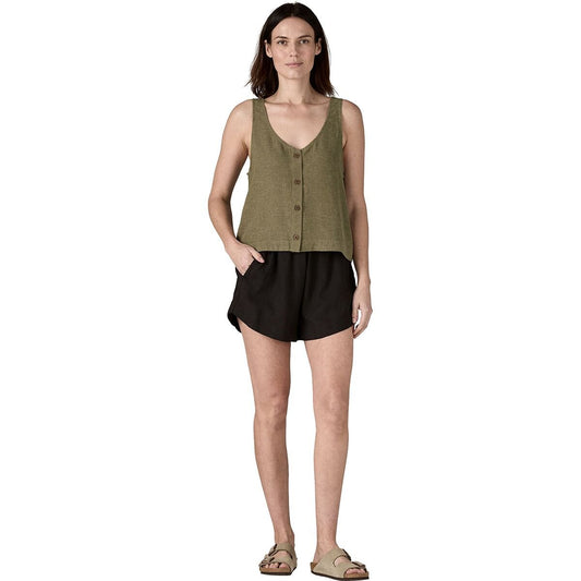 Patagonia Women's Garden Island Top Whole Weave: River Rock Green - Brekken's
