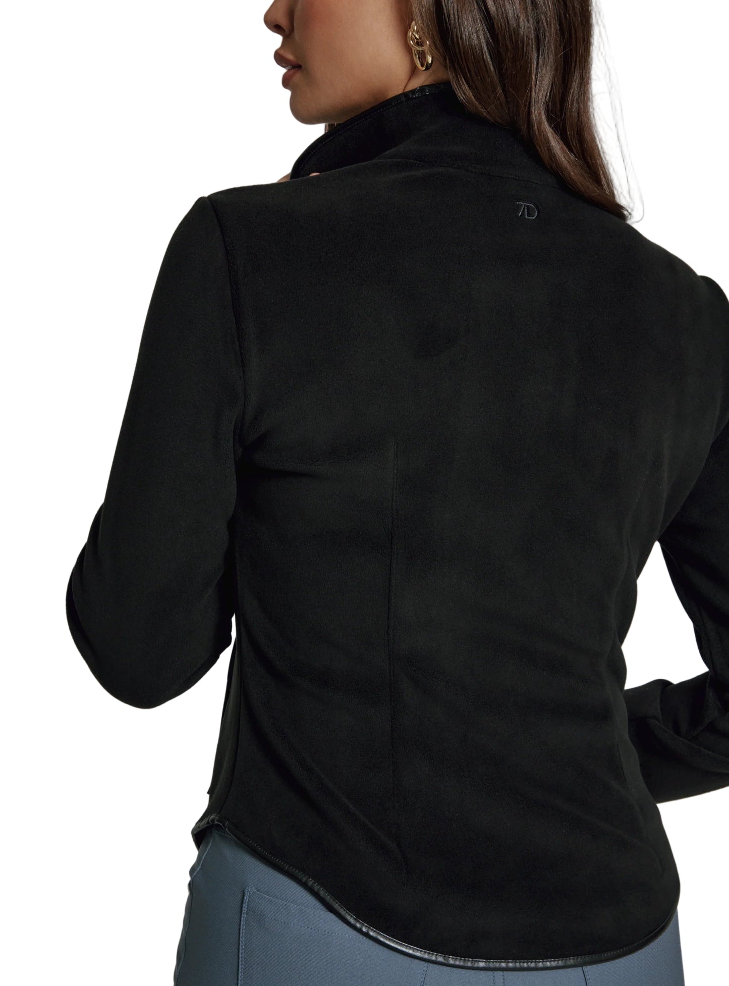 7 Diamonds Women’s Park Fleece Jacket Black