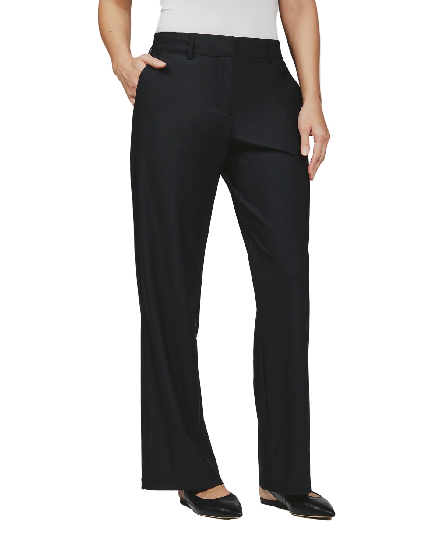 7 Diamonds Women’s Zuma High Waisted Trouser Black