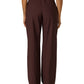7 Diamonds Women’s Zuma High Waisted Trouser Burgundy