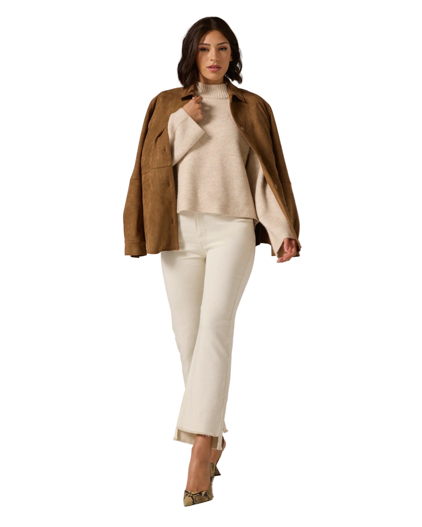 7 Diamonds Women’s Wren Knitted Sweater Natural Sand