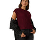 7 Diamonds Women’s Lucy Knit Vest Burgundy