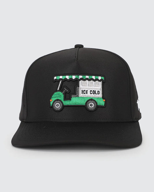 Waggle Bev Cart Hat Black