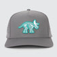 Waggle Triceraputts Hat Grey