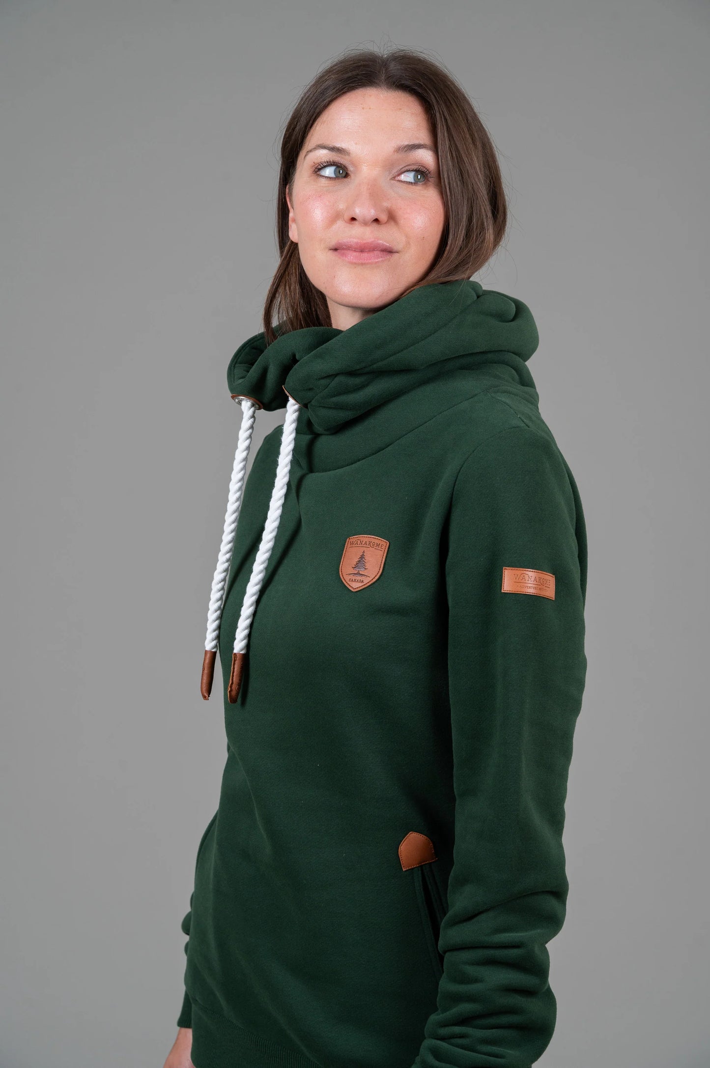 Wanakome Women's Artemis Deep Forest Hoodie