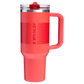 Stanley The Quencher ProTour Flip Straw Tumbler Hot Coral Fade