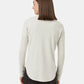 Tentree Women's TreeWaffle Turtleneck Longsleeve Vintage White Heather