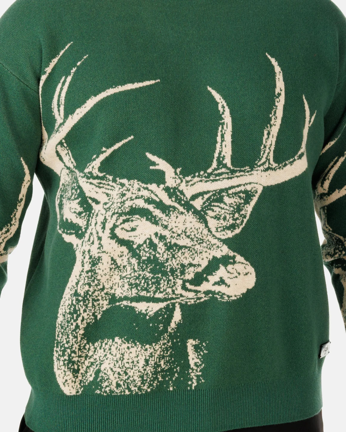 Waggle Unisex Whitetail Wildknit Crewneck Sweater