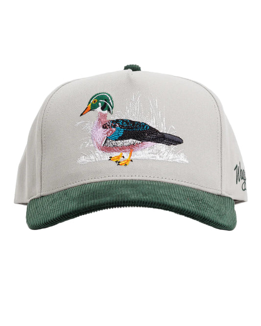 Waggle Woody Corduroy Brim Hat