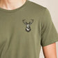 Pendleton Men's Stag Graphic Tee Military Green/Black