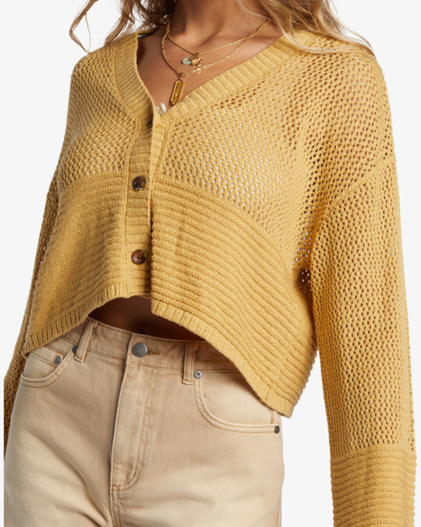 Billabong Women's Tavi Cardigan Hemp 2