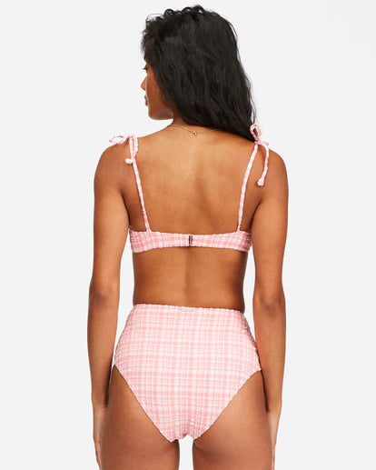 Billabong Women's Pink Tide Underwire Bikini Top