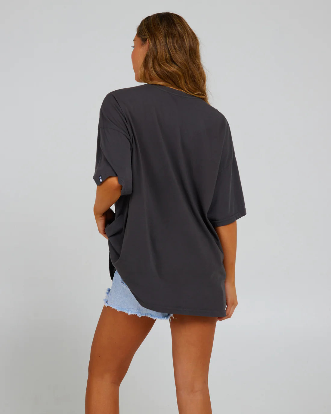 Salty Crew Women's Big Wave Cover Up Tee Charcoal