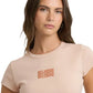 Billabong 181 Billabong Women's Triple Stacked SS Tee Oatmeal