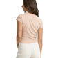 Billabong 181 Billabong Women's Triple Stacked SS Tee Oatmeal