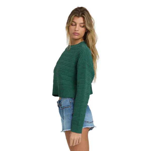 Billabong 183 Billabong Women's Evie Sweater Aspen Gold