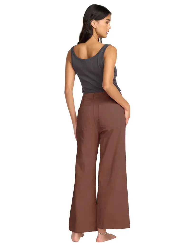 Billabong 184 Billabong Women's Free Fall Cord Pant Espresso