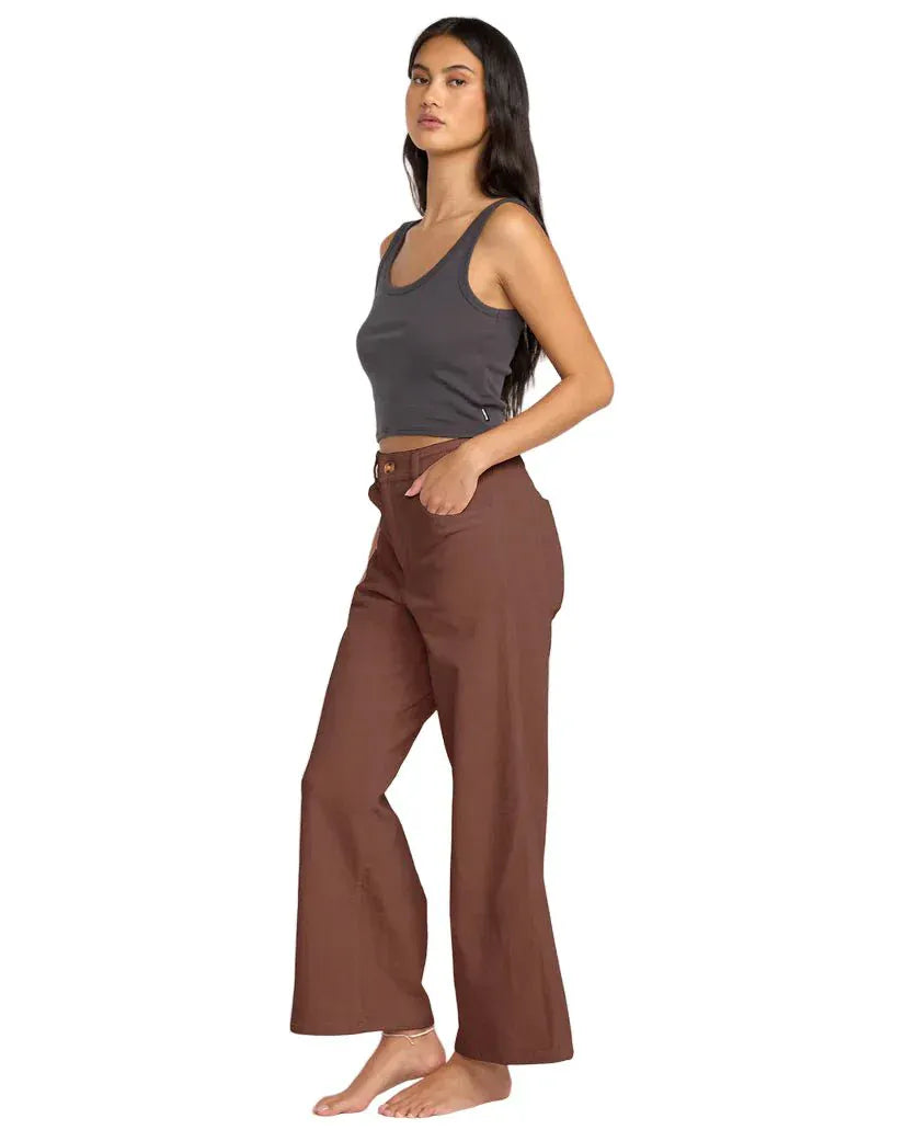 Billabong 184 Billabong Women's Free Fall Cord Pant Espresso