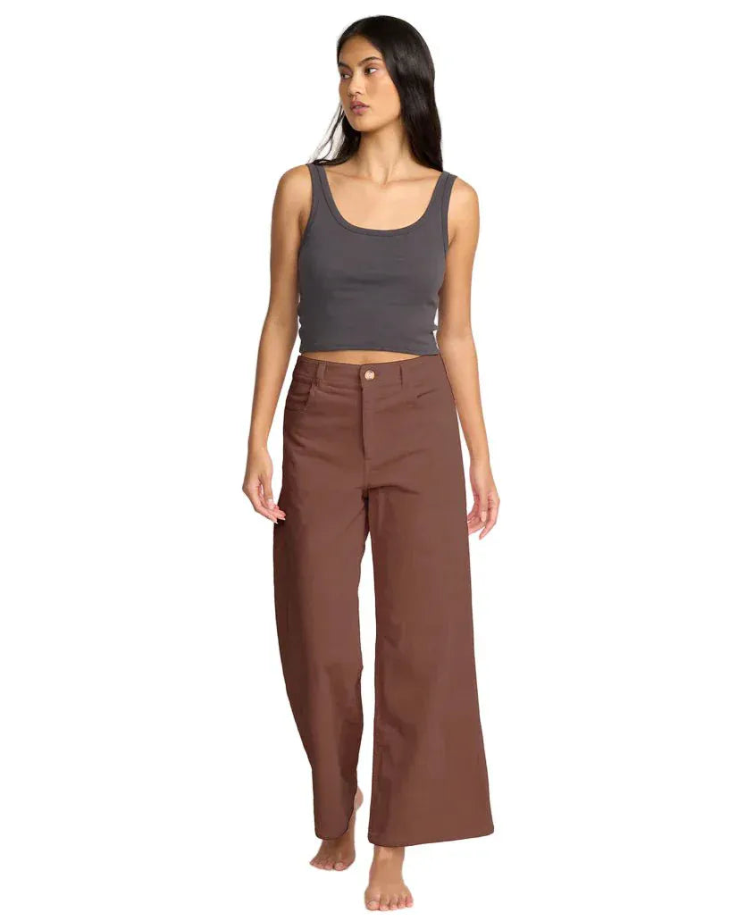 Billabong 184 Billabong Women's Free Fall Cord Pant Espresso
