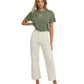 Billabong 184 Billabong Women's Free Fall Cord Pant White Cap