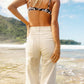 Billabong 184 Billabong Women's Free Fall Cord Pant White Cap