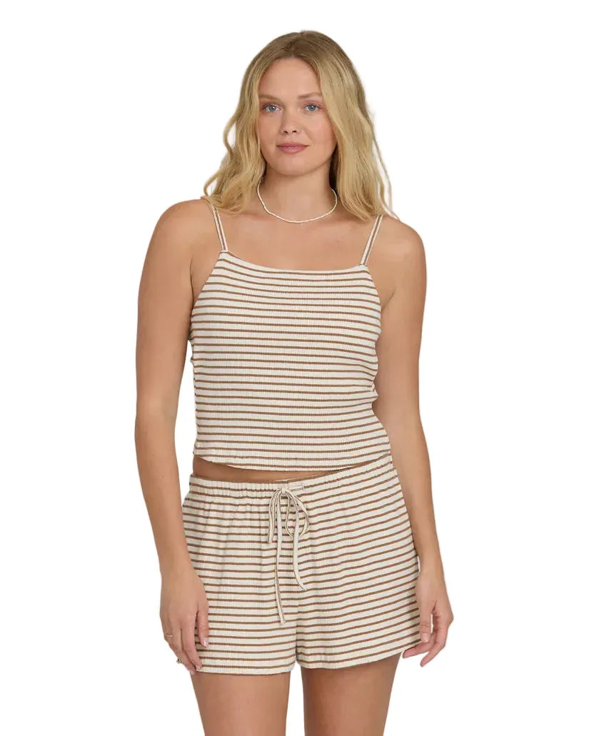 Billabong 185 Billabong Women's Easy Livin Short Brown Stone