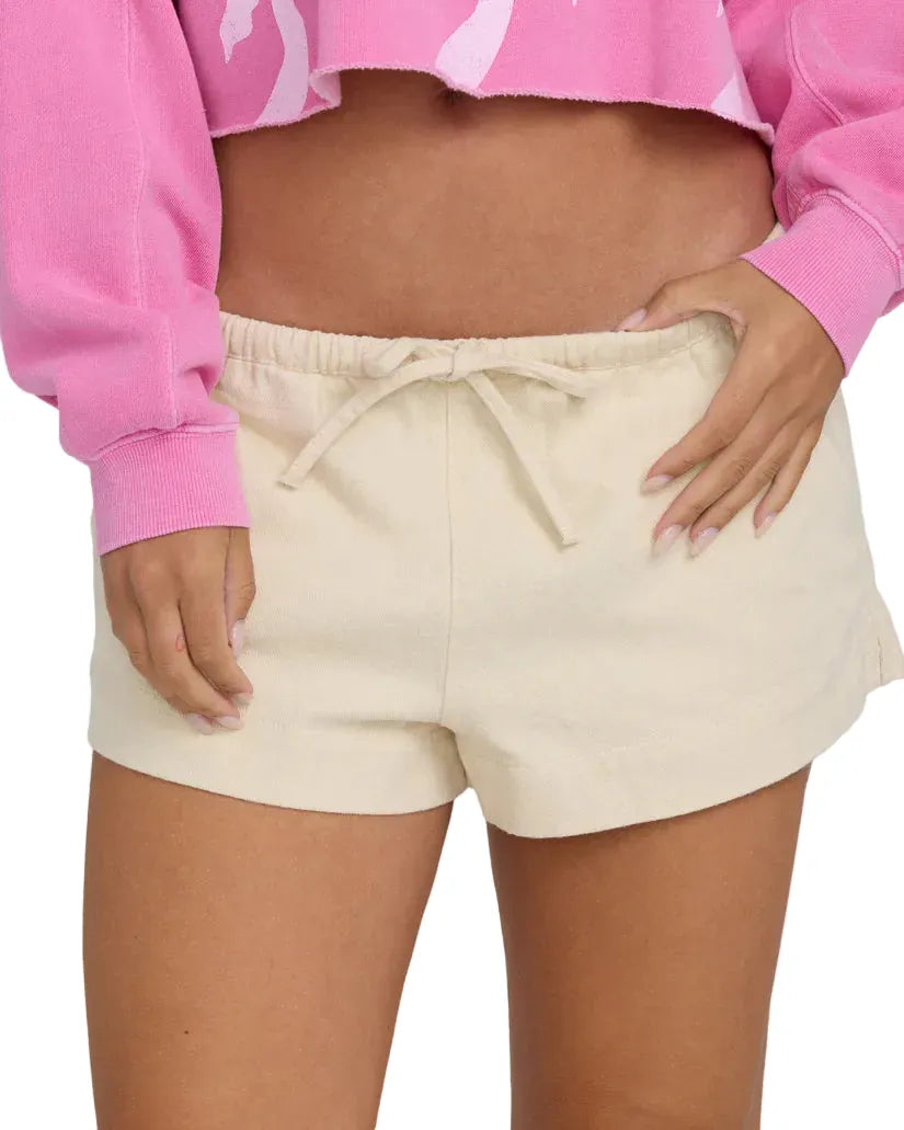 Billabong 185 Billabong Women's Low Tide Short Solid White Cap