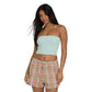 Billabong 185 Billabong Women's Sweet Check Short Yard Party Pink