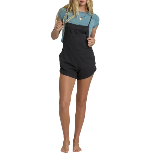 Billabong 185 Billabong Women's Wild Pursuit Overall Solid Off Black