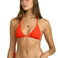 Billabong 187 Billabong Women's Red Aloha Multi Triangle Top Red Aloha