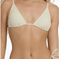Billabong 187 Billabong Women's Twisted Tides Slide Tall Tri White Cap